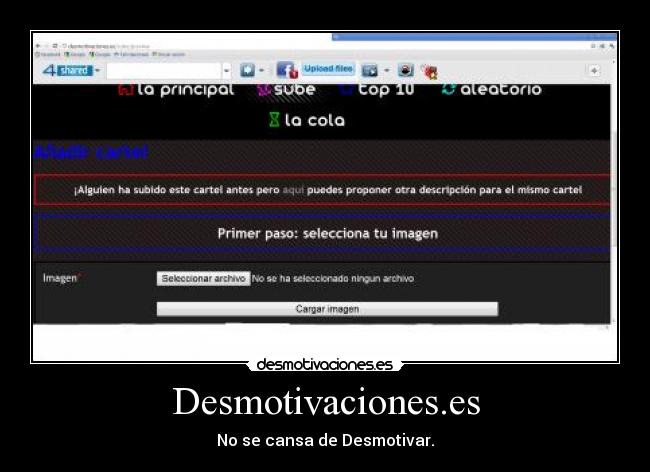 Desmotivaciones.es - No se cansa de Desmotivar.
