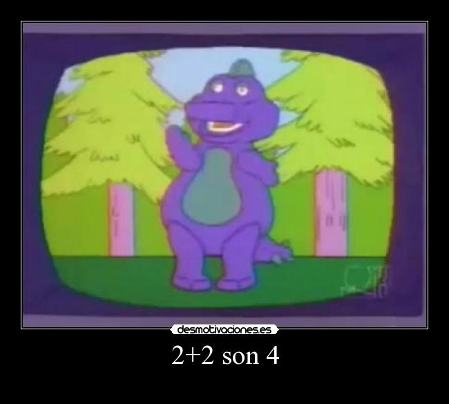 2+2 son 4 - 