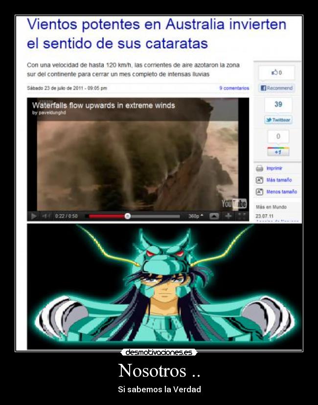 Nosotros .. - Si sabemos la Verdad