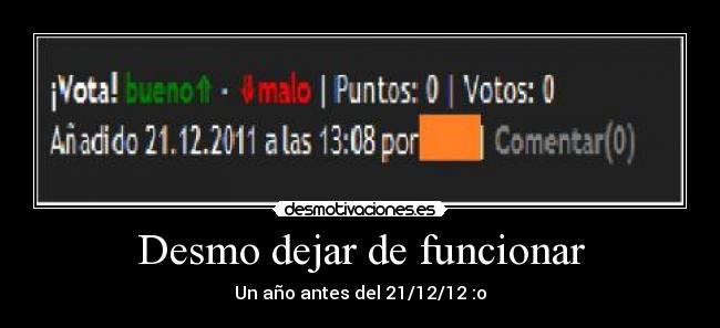 carteles fin del mundo desmotivaciones