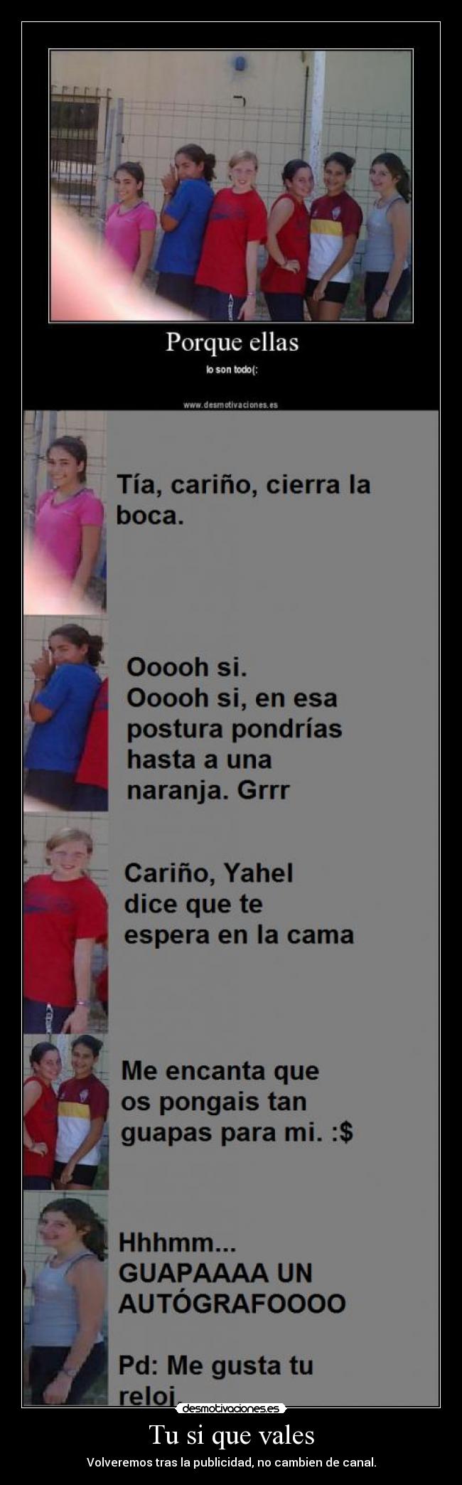 Tu si que vales - Volveremos tras la publicidad, no cambien de canal.