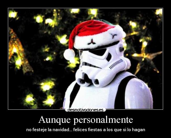 carteles star wars navidad desmotivaciones