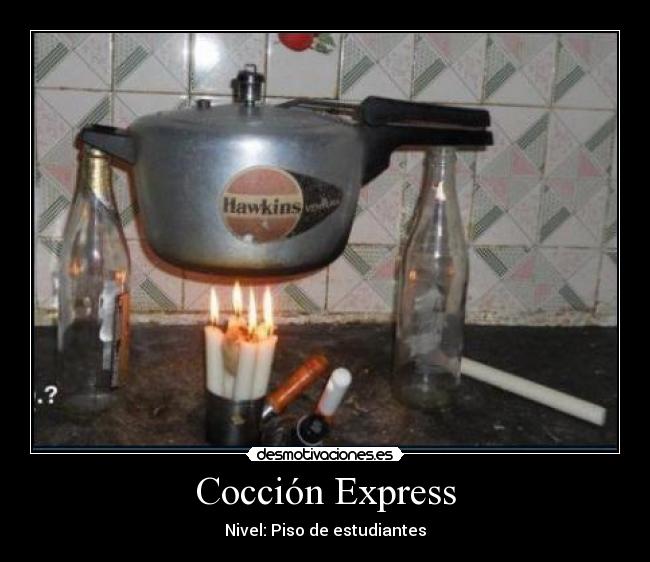 Cocción Express - Nivel: Piso de estudiantes