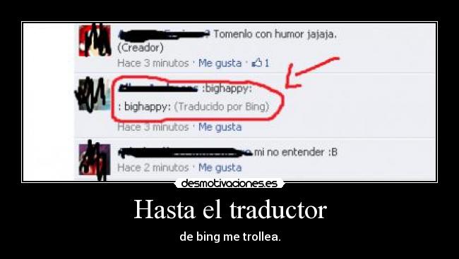 Hasta el traductor -