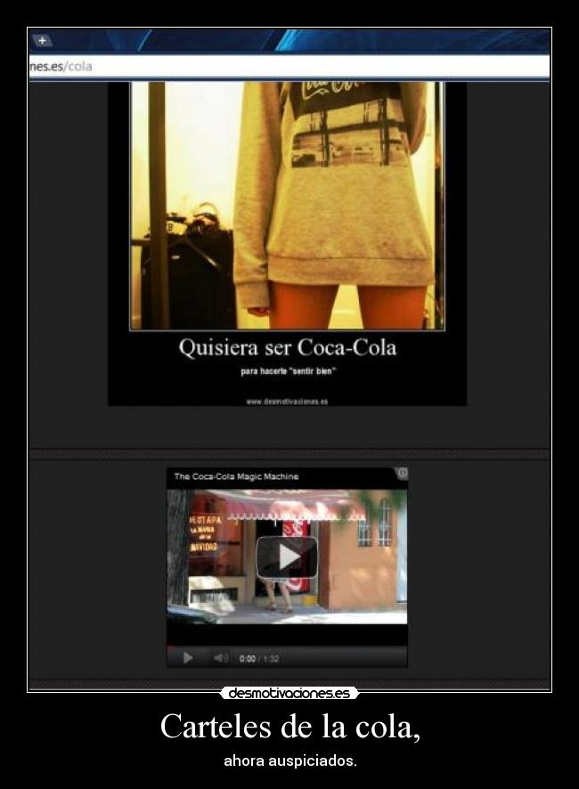 carteles coca cola invierte desmotivaciones marsia gaceosa cola cartel desmotivaciones