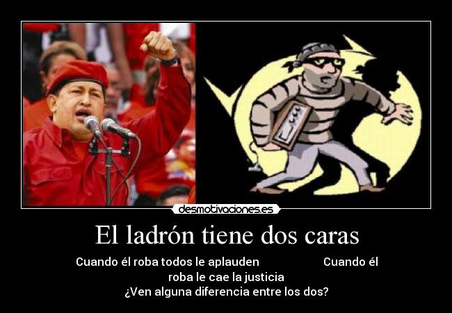 El ladrón tiene dos caras -