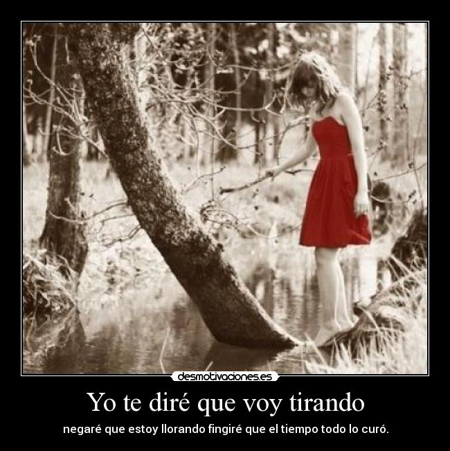 Yo te diré que voy tirando -