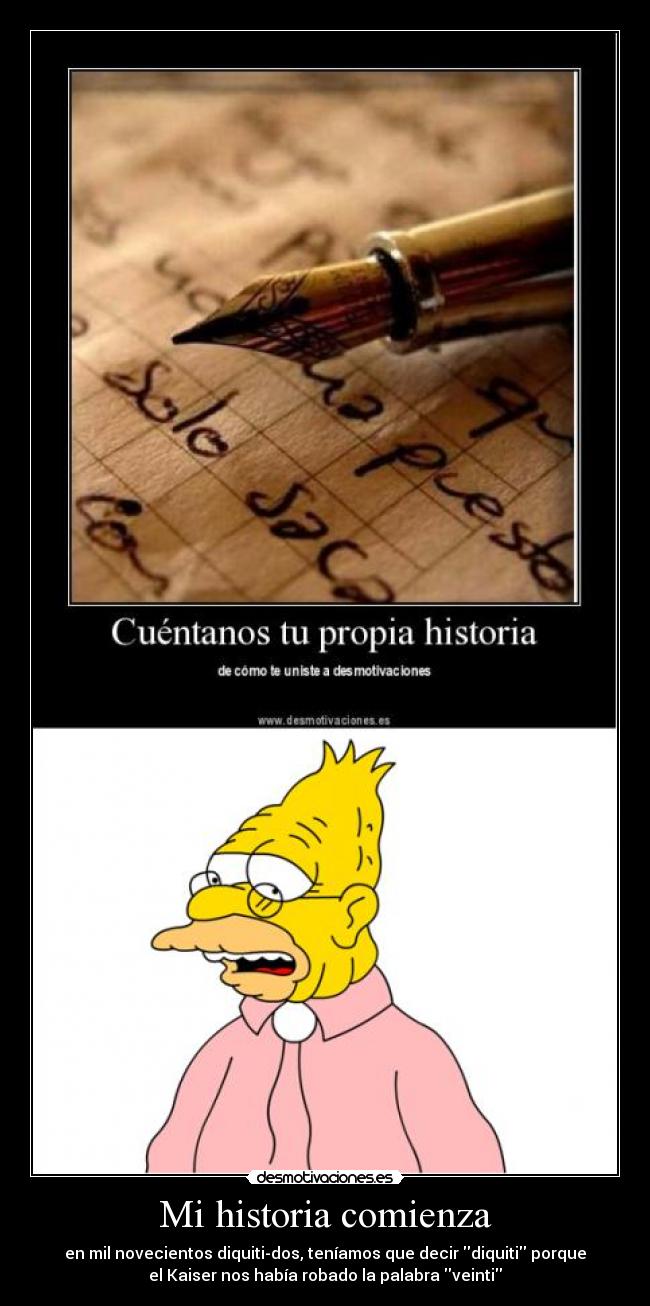 Mi historia comienza - 