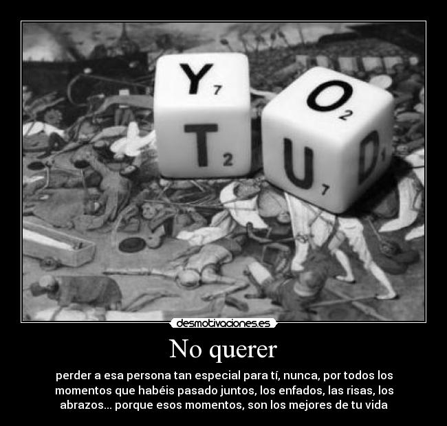 No querer - 