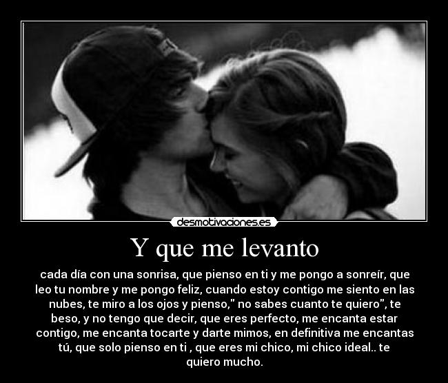 Y que me levanto -