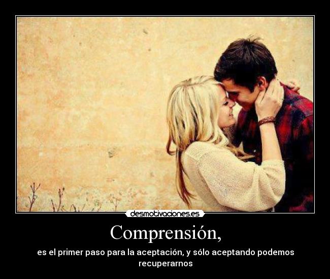 Comprensión, - 