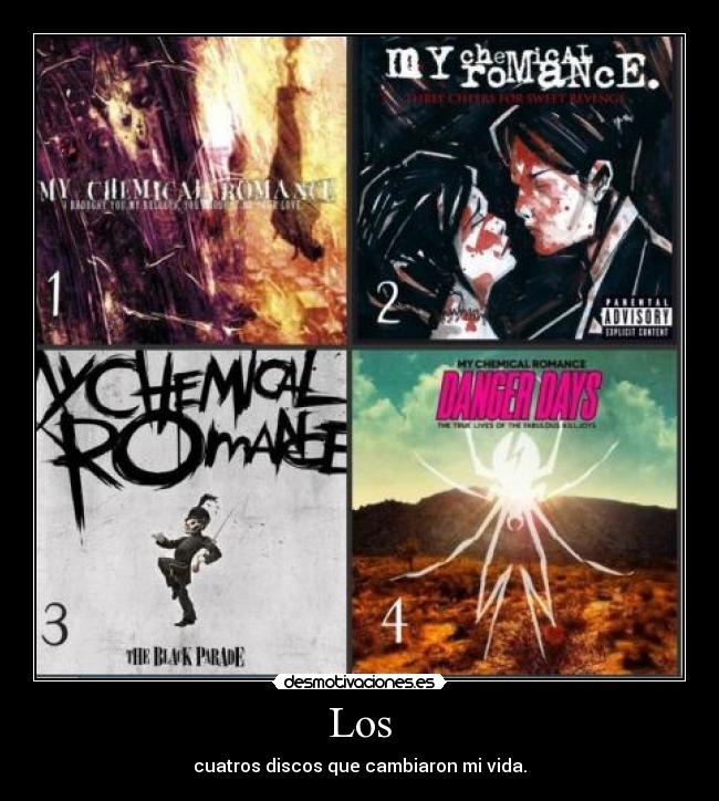Los - cuatros discos que cambiaron mi vida.