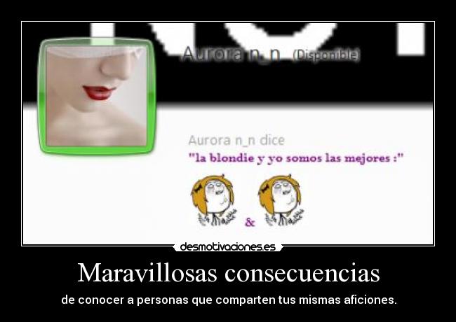 Maravillosas consecuencias - 