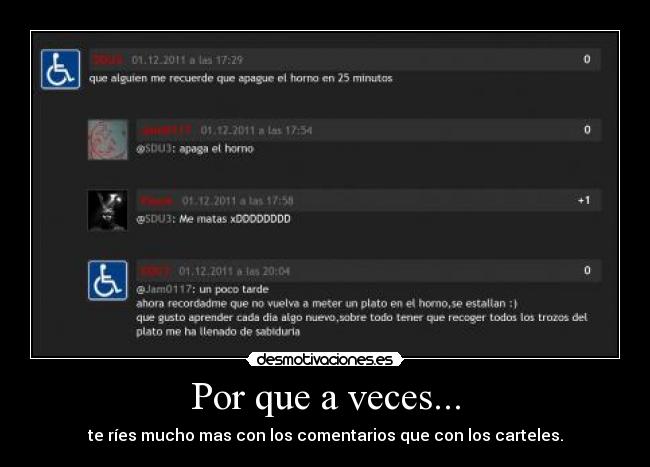 Por que a veces... - 