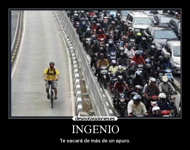 INGENIO - Te sacará de más de un apuro.
