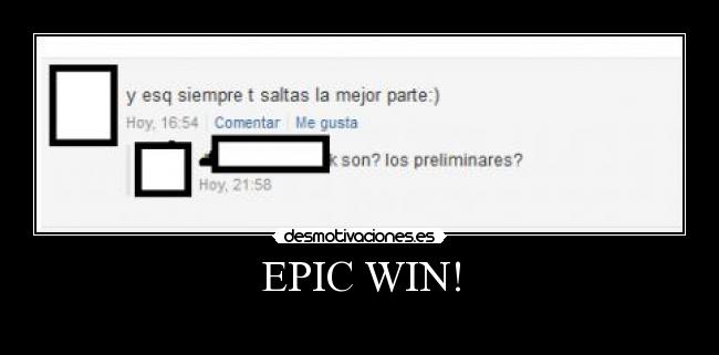 carteles epic win desmotivaciones