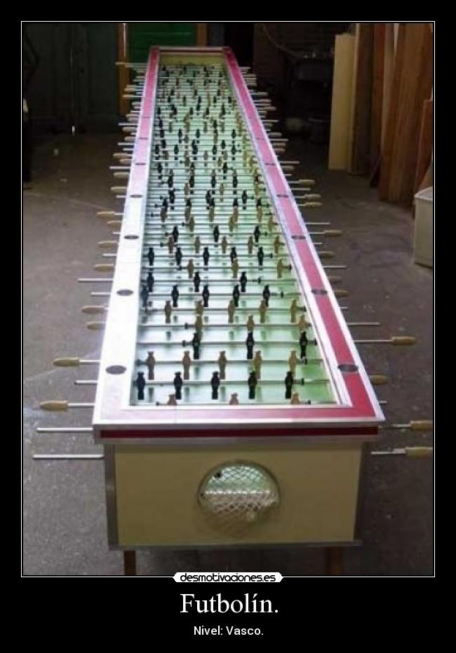 Futbolín. - 