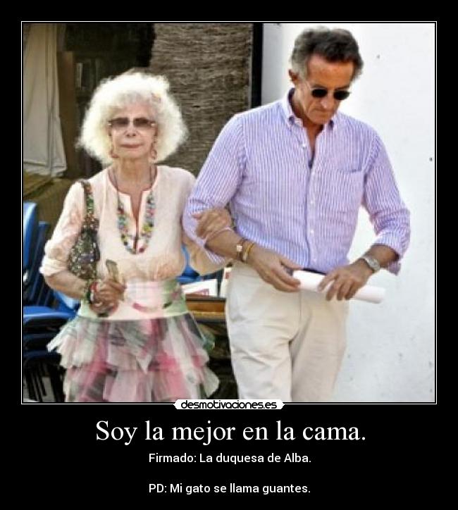 Soy la mejor en la cama. - 