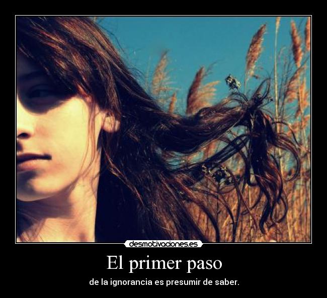 El primer paso -