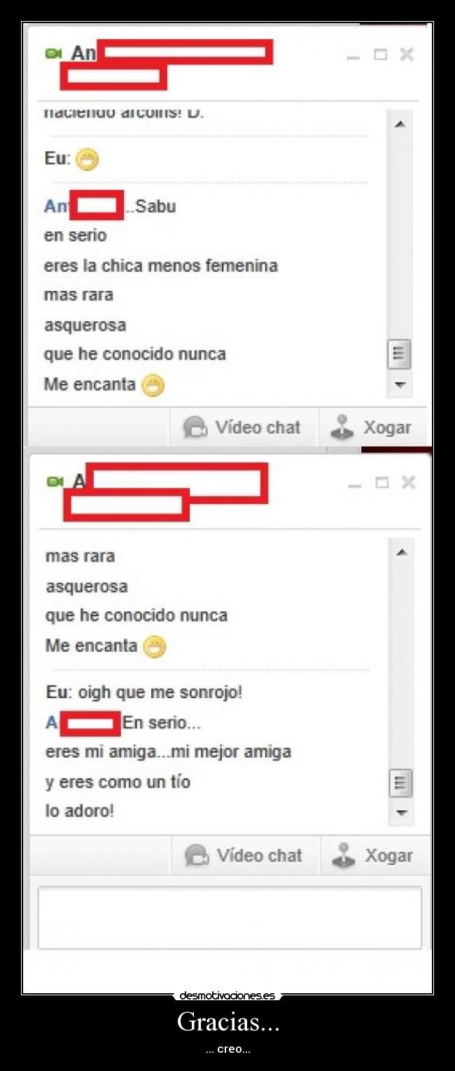 Gracias... - ... creo...