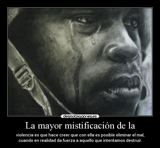 carteles violencia desmotivaciones