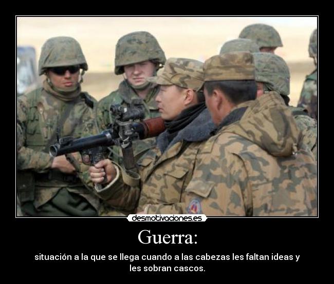 Guerra: - 
