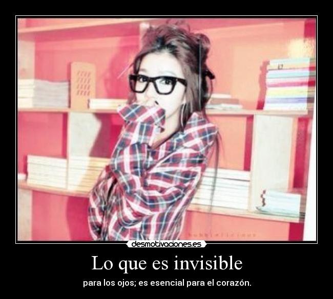 Lo que es invisible - 