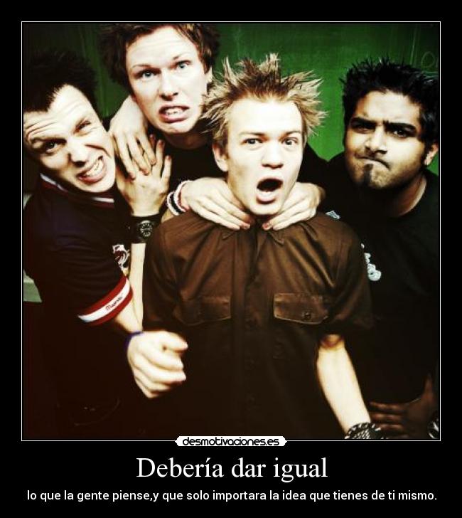 Debería dar igual -