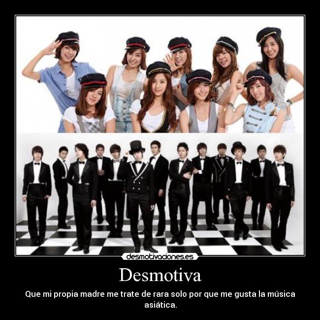 carteles musica madre desmotiva super junior snsd desmotivaciones