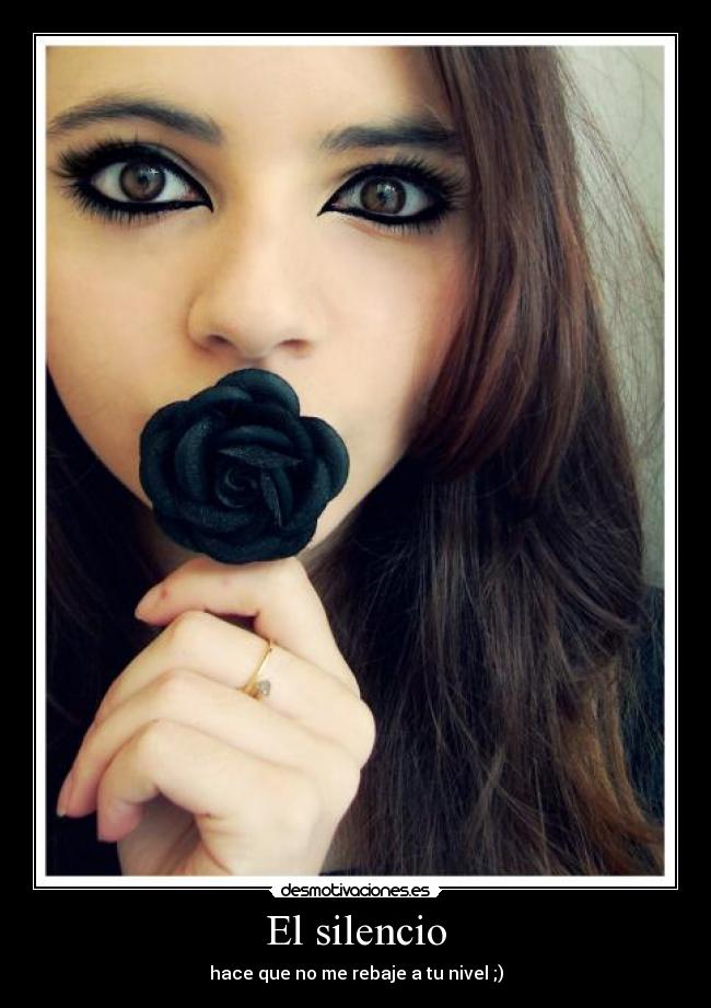 El silencio -