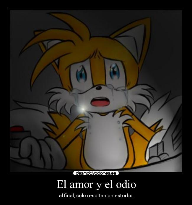 El amor y el odio -