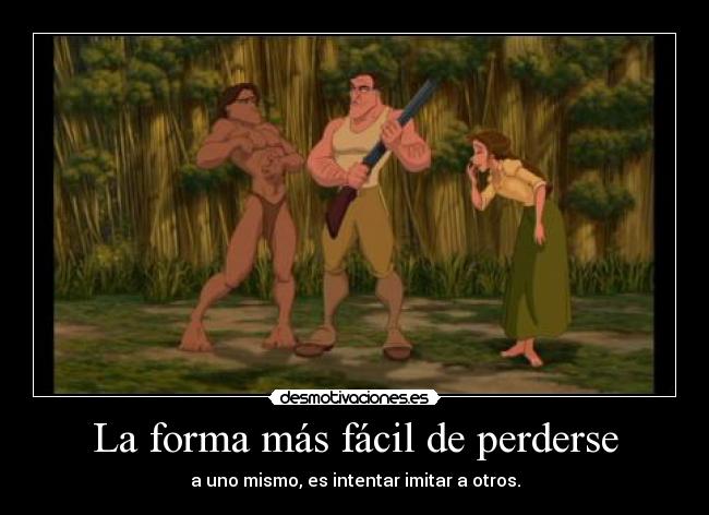 La forma más fácil de perderse -