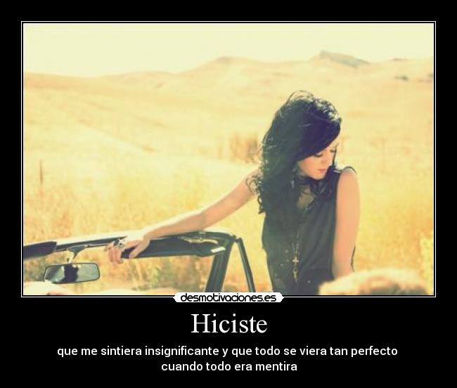 Hiciste - 