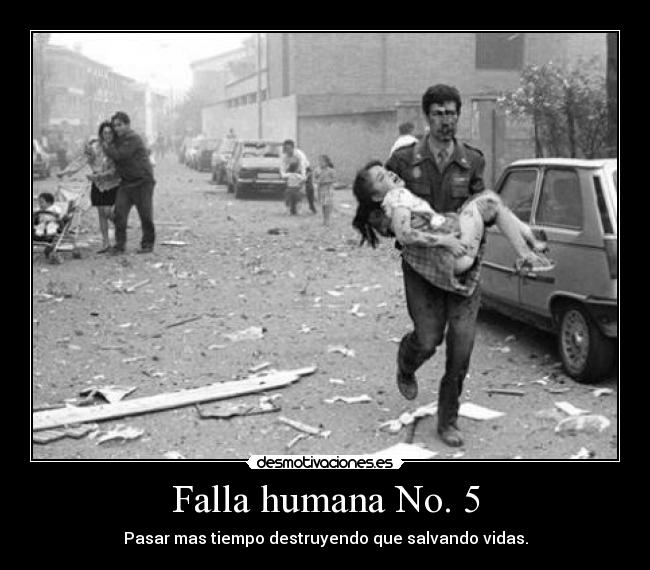 Falla humana No. 5 -