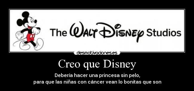 Creo que Disney - 