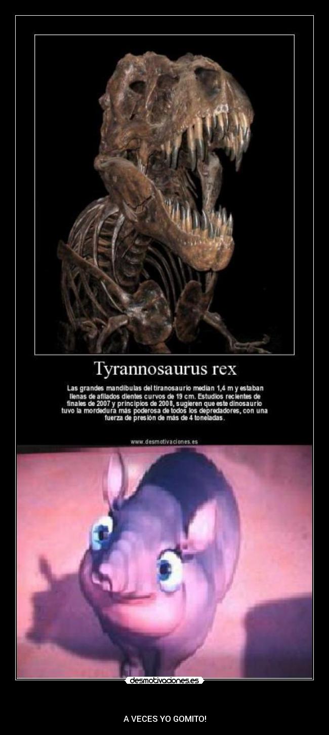 - A VECES YO GOMITO!