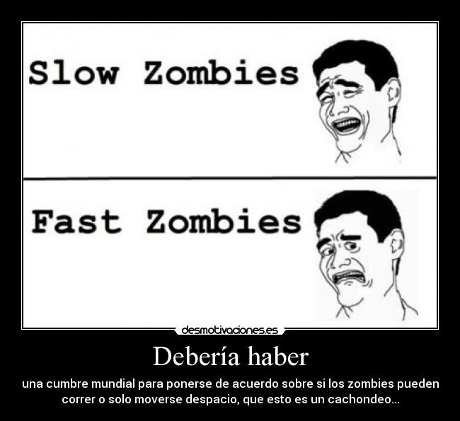 carteles zombies desmotivaciones