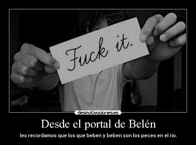 Desde el portal de Belén -