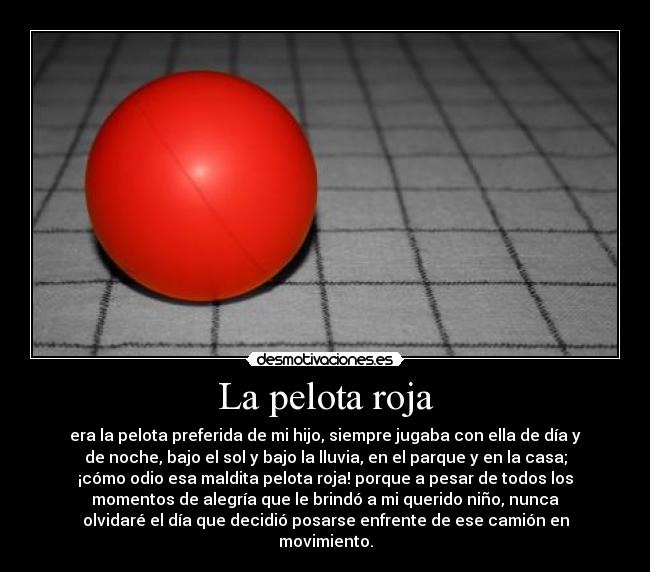 La pelota roja - 
