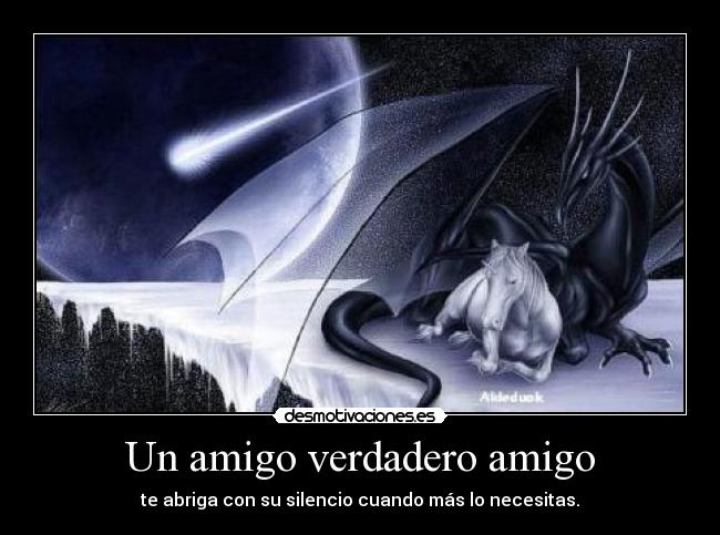 Un amigo verdadero amigo - 