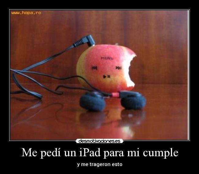 Me pedí un iPad para mi cumple - y me trageron esto