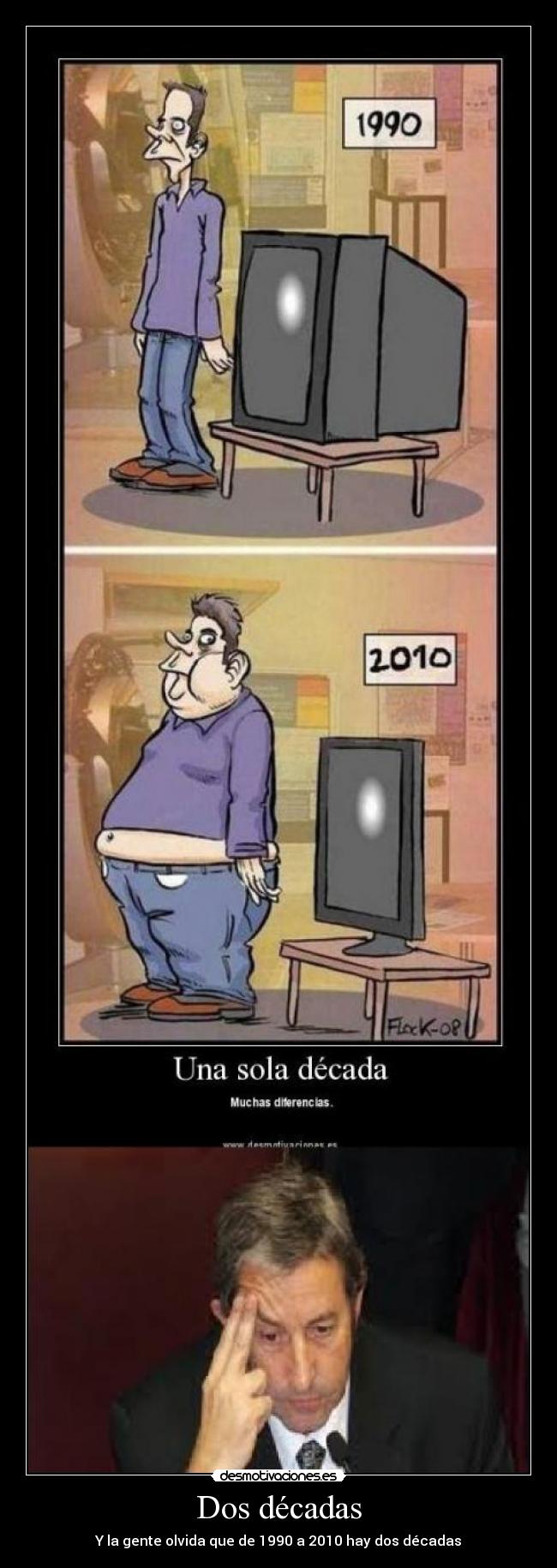 carteles dos decadas olvida 1990 2010 desmotivaciones