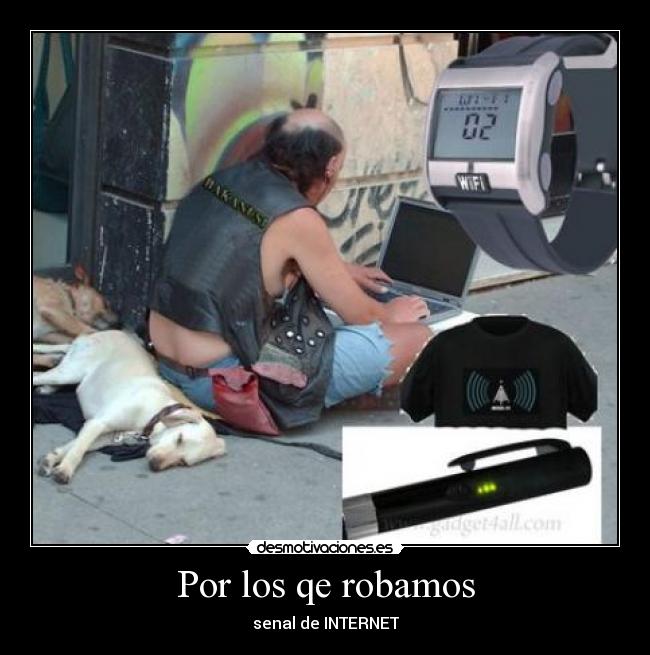 carteles wifi desmotivaciones