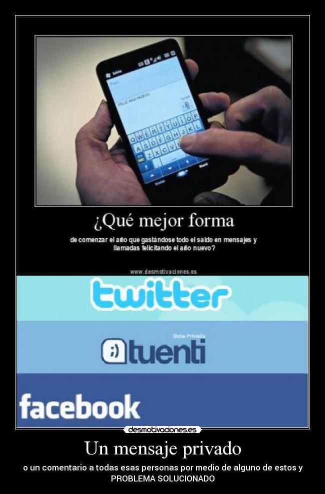 carteles redes sociales desmotivaciones