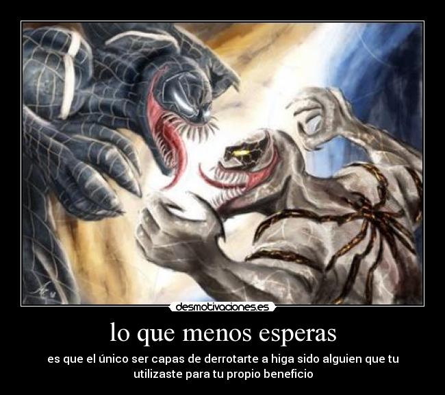 lo que menos esperas -