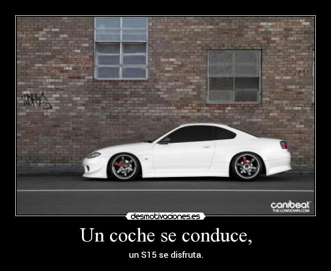 Un coche se conduce, - 