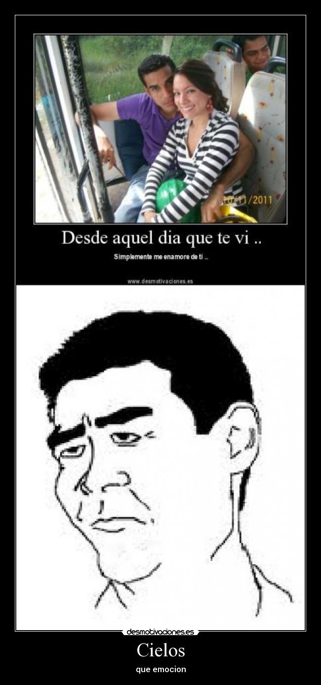 Cielos - que emocion