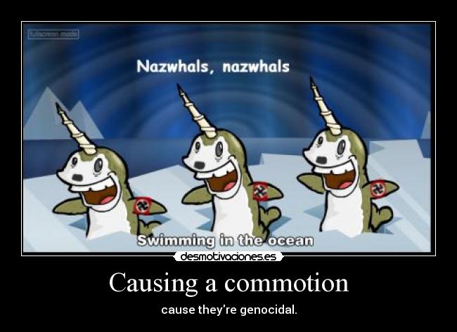 carteles clanhoygan los nazvales aduenaran del mundo nos sodomizaran todos con sus cuernos desmotivaciones