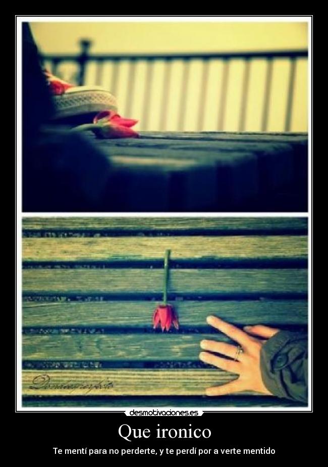 Que ironico - 