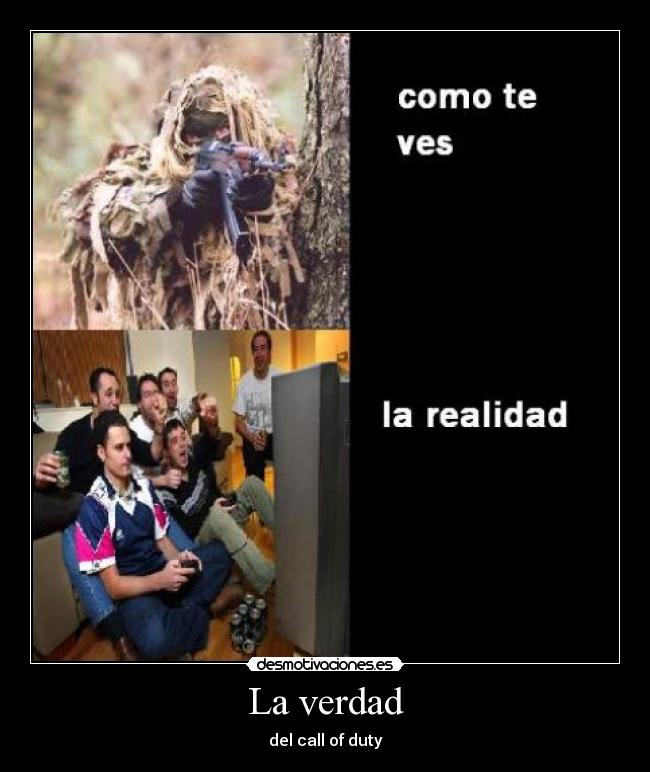 La verdad - del call of duty
